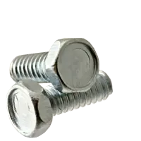 Today Only 10-24 x 3/4" Machine Screws, Unslotted Indented Hex Head, Zinc Cr+3, Full Thread, Coarse (UNC), Qty 100