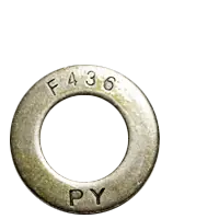Super Sale 3/4" x 1 15/32" Structural Flat Washers, F436, Plain Finish, Medium Carbon Steel, Qty 150