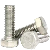 Luxury M20-2.50 x 160 mm Hex Cap Screws, 18-8 Stainless Steel A2, Partial Thread, Coarse (UNC), DIN 931, Qty 10