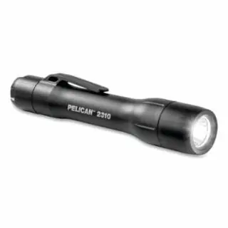 Last Chance Pelican 023100-0100-110 2310 Flashlight 2Aa W/Oh.Bracket Abs Blk
