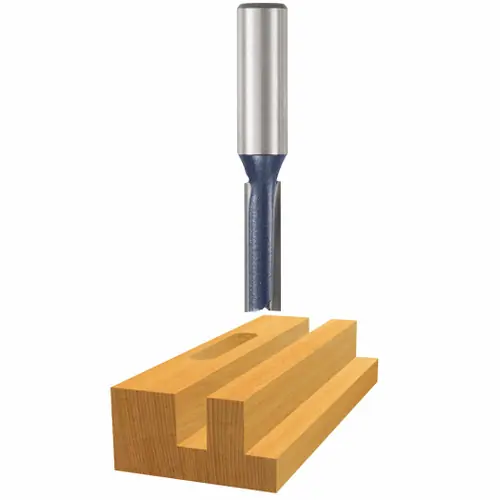 New Arrival Bosch 84207M 3/8 In. x 1-1/4 In. Carbide Tipped 2-Flute Straight Bit