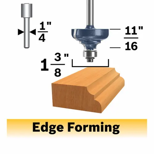 Sale Bosch 85604MC 1-3/8 In. x 11/16 In. Carbide-Tipped Cove and Bead Router Bit