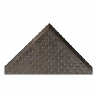 Notrax 545E2831BL Mat545 Diamond Top Interlock End 28X31 Black Top Rated
