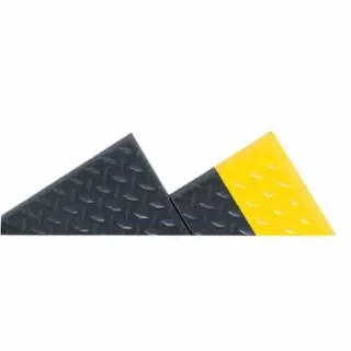 Notrax 419S0036BL Mat419 Diamond Sof-Tredw/Dyna-Shield 3X6 Black Authentic