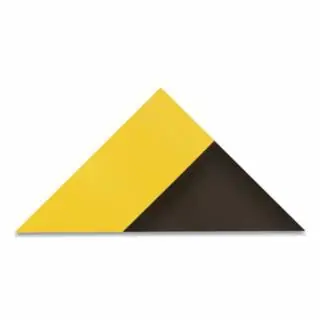 Final Sale Notrax 830R0375BY Mat830 Switchboard Corrugated 3X75 Black/Yellow