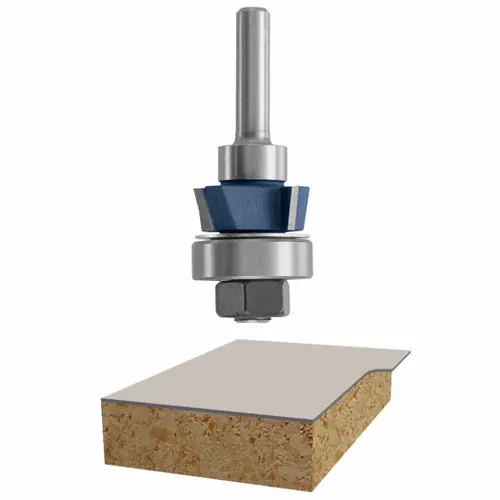 Bosch 85415M 15° x 5/16 In. Carbide Tipped 4-Flute Bevel Trim Assembly Bit Trending