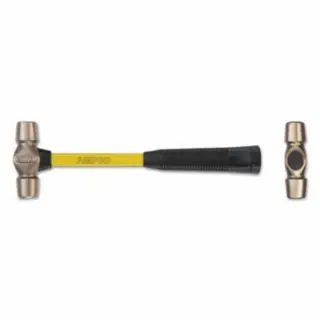 Ampco Safety Tools H-44FG 1/4 Lb. Cross Peen Eng.Hammer W/Fbg Handle Mega Sale