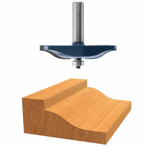 Bosch 85640M 3-3/8 In. x 9/16 In. Carbide Tipped Ogee Raised Panel Bit Express Delivery