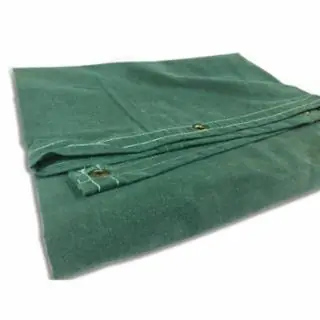 Best Choice Anchor Brand 103-92558 10‘X20‘ 10-Oz. W.R.M.R.Green Canvas Tarp