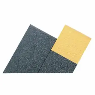 Sale Notrax 415S0036BY Mat415 Pebble Step W/Shield 3/8" 3X6 Blk/Yl