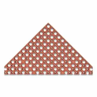 Notrax T13S0032RD Matt13 Tek-Tough 2X3 Red Clearance