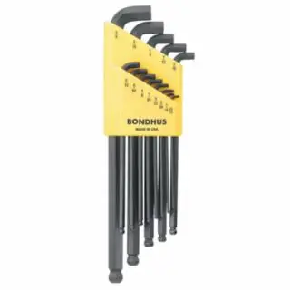 Instant Buy Bondhus 16537 13Pc Stubby Ball End L-Wrench Set .050-3/8 (1 ST)