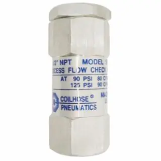 Coilhose Pneumatics SV803 3/8"Fpt Safety Excess Flow Check Valve High Quality