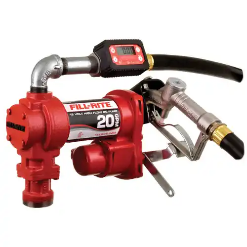 Fill-Rite FR4219H 20 Gpm 12V Dc Pump Kit With Tt10An Meter Special Offer
