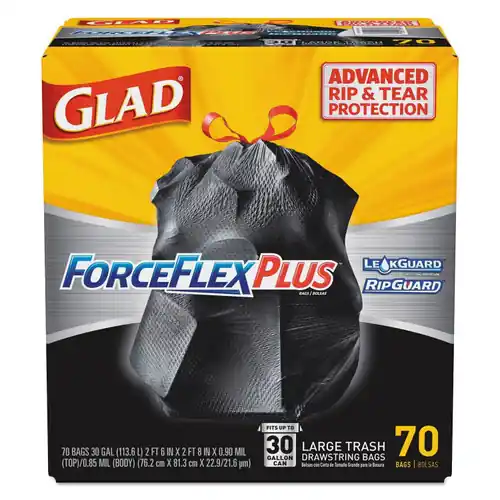 New Arrival Glad CLO70358 Clo70358 Liner Frcflx Drwstrg Lrg Ct/70 (1 CT)