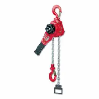 Top Rated Coffing Hoists 09432W 09432W 1-1/2 Ton Steel Hand Hoist 15‘ Lift