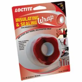 Loctite 1212164 Insulating & Sealing Wrap 1" X 10‘ Red Seasonal Sale