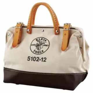 Order Now Klein Tools 5102-12 Canvas Tool Bag, 12-Inch