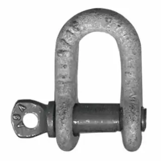 Cm Columbus Mckinnon M777G 1-3/4" D-Pattern Screw Pin Chain Shackle Gal Final Sale