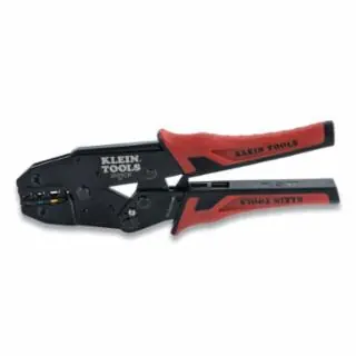 Klein Tools 3005CR Ratcheting Crimper, 10-22 AWG - Insulated Terminals Best Choice