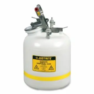 Cheap Justrite PP12755 5 Gal. Hplc Quick-Disconnect Disposal Safety Can