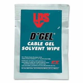 Lps 61244 D‘Gel Cable Cleaner Wipes 144 Per Case In Demand