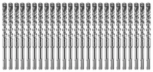 Bosch HCFC2081B25 25 pc. 1/2 In. x 4 In. x 6 In. SDS-plus Bulldog Xtreme Carbide Rotary Hammer Drill Bits (25 Pack) Hot Picks