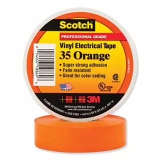 Holiday Sale Scotch 7000058438 Scotch 35 Or 1/2 In X 20Ft Vinyl Coding Elec Tp (1 RL)