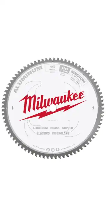 Milwaukee Tool 48-40-4370 14" Aluminum Cutting Circular Saw Blade Get Yours