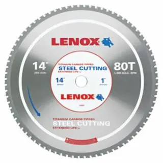 14" 80T STEEL METAL CUTTING SAW BLADE Budget