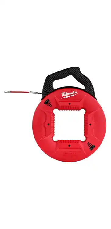 Buy Today Milwaukee Tool 48-22-4195 100‘ Polyester Fish Tape w/ Flexible Metal Leader