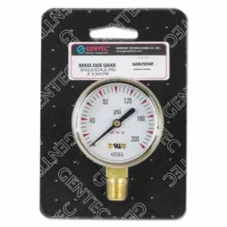 Gentec G20B-F200SP Gw 33-G20B-F200P Gauge 2"X200P Fast Shipping