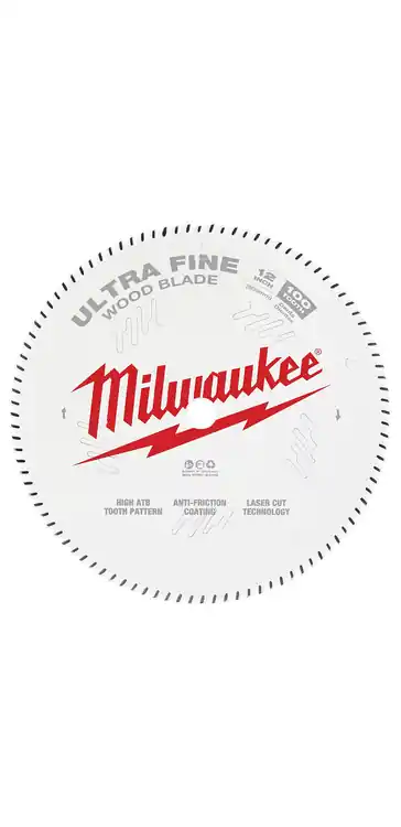 Milwaukee Tool 48-40-1228 12" 100T Ultra Fine Finish Circular Saw Blade, 3 Pack New Release
