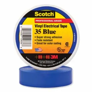 Scotch 7000006095 Scotch 35 Bl 3/4 In X 66Ft Vinyl Coding Elec Tp (1 RL) Factory Price