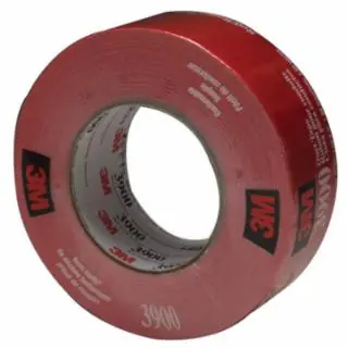 Certified 3M 7000144749 3900 Duct Tape Red 48 mm x 54.8M 8.1 Mil (1 RL)