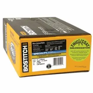 Bostitch C8P90BDG Collated 090 Plain 2-1/2" Galvanized Nail 3600/B (1 BX) Luxury
