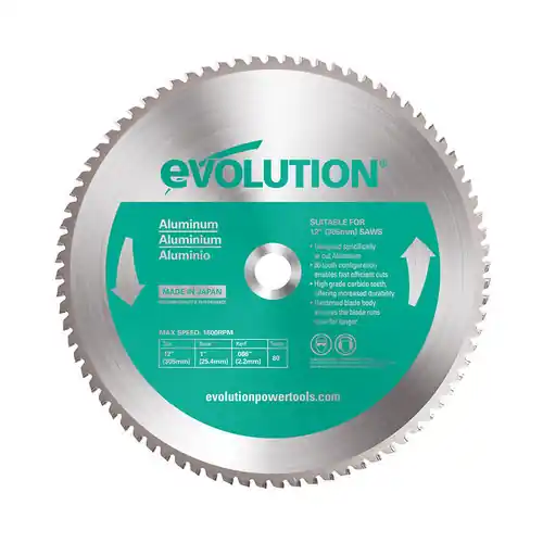 Evolution 12BLADEAL Alum Cutting Bld 12" Factory Price