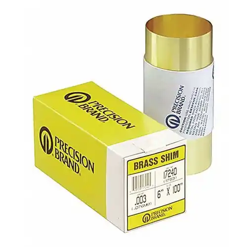 Precision Brand 17275 17Ss4 .004X12X120 Brassshim Stock (1 RL) In Demand