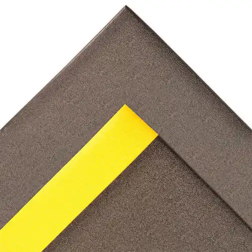 Notrax 415R0024BY Mat415 Pebble Step W/Shield 3/8 2X60 Blk/Yl (1 RL) In Demand