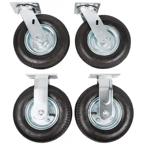 Rubbermaid Commercial FG4592000000 Caster Kit Pneumatic 8In/20.3Cm (1 KT) Grab Now