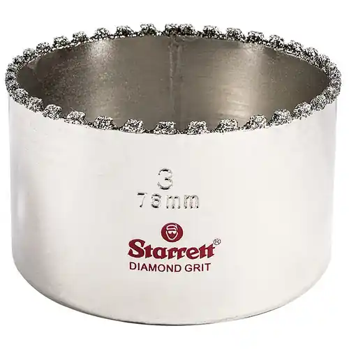 Buy Online L.S. Starrett KD0300-N Diamond Grit Hole Saw 3" - 76 mm Diameter