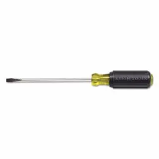 Klein Tools 605-8 1/4-Inch Cabinet Screwdriver, Heavy Duty, 8-Inch Round Shank New Release