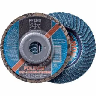 Pferd 62054 4-1/2 x 7/8 Polifan Psfzirc Conical 80G Discount