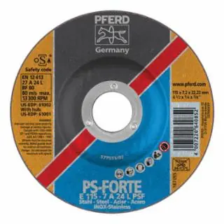 Bargain Pferd 61002 4-1/2 x 1/4 x 7/8 T27 Gwa24 L Psf-Inox