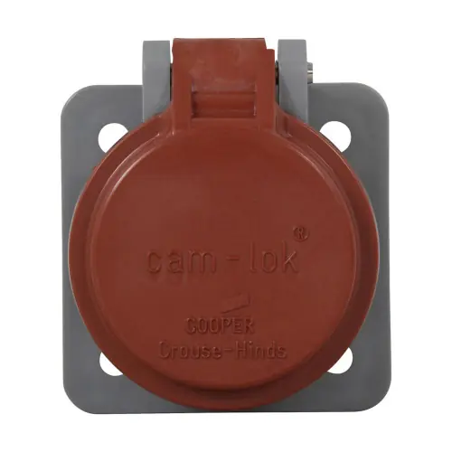 Cooper Interconnect E1016SC-36 3R Receptacle Cover Red Seasonal Sale