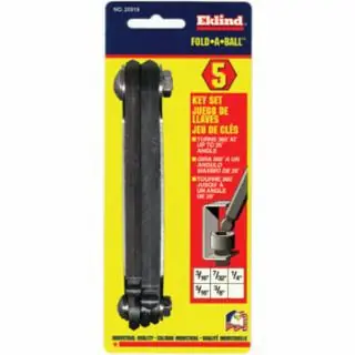 Eklind Tool 20519 5.3(Large) 5-Pc. Fold-A-Ball Fold-Up Key (1 ST) Popular