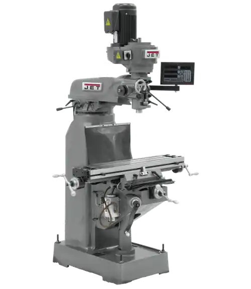 JET JT9-691184 JVM-836-3 Mill With 3-Axis Newall NMS800 DRO (Quill) Order Now