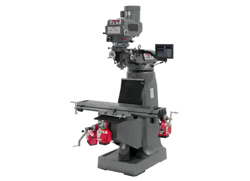 Don't Miss Out JET JT9-690093 JTM-4VS Mill With 3-Axis Newall NMS800 DRO (Knee) With X, Y and Z-Axis Powerfeeds