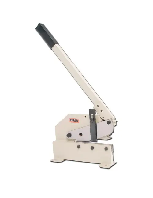 BAILEIGH BA9-1005690 Mps-8G; Multi-Purpose Manual Gear Actuated Metal Shear, 8 in Blade Length, .236 in Mild Steel Sheet Capacity Budget