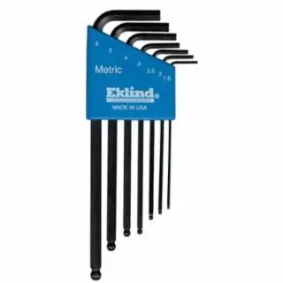 Eklind Tool 13607 7-Pc Ball-Hex-L Metrichex Key Set (1 ST) Exclusive Offer